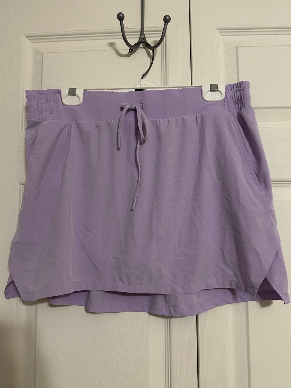 all in motion Lavender Drawstring Skort